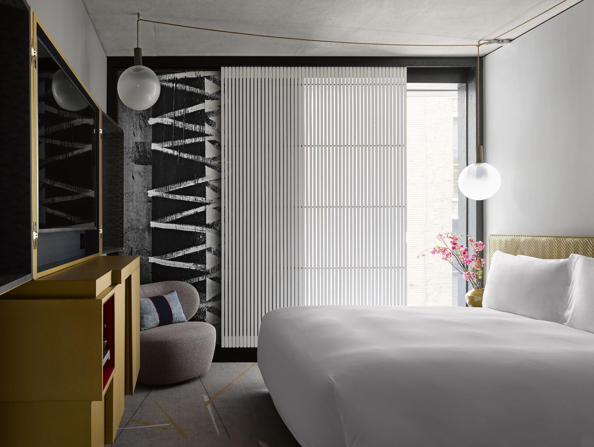Nobu Hotel London Shoreditch Ngoại thất bức ảnh A room at the hotel