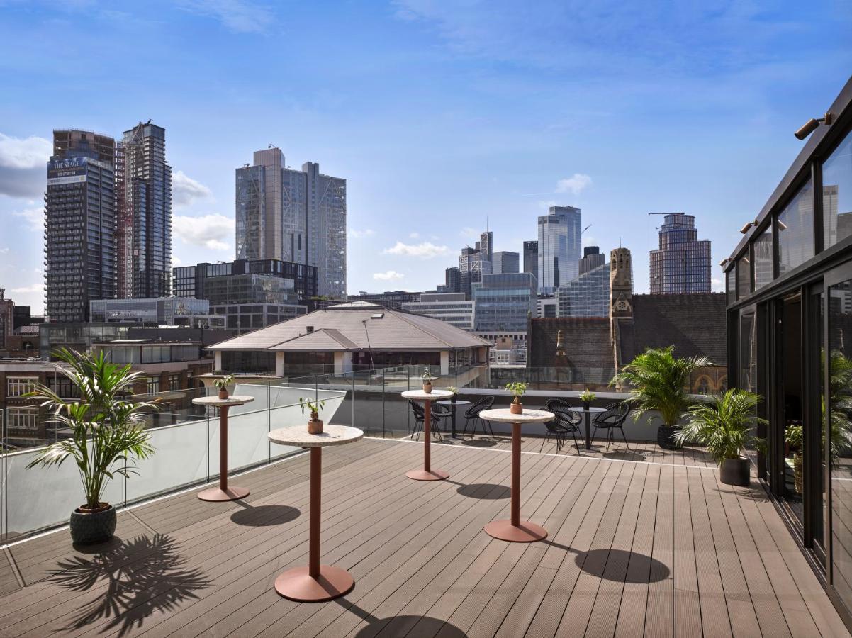 Nobu Hotel London Shoreditch Ngoại thất bức ảnh The rooftop terrace