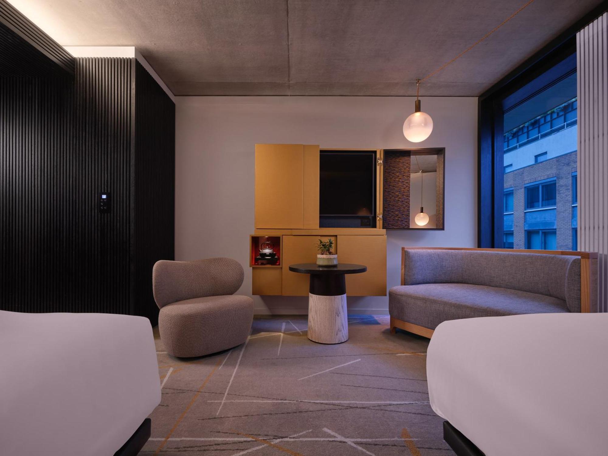 Nobu Hotel London Shoreditch Ngoại thất bức ảnh A room at the Standard London