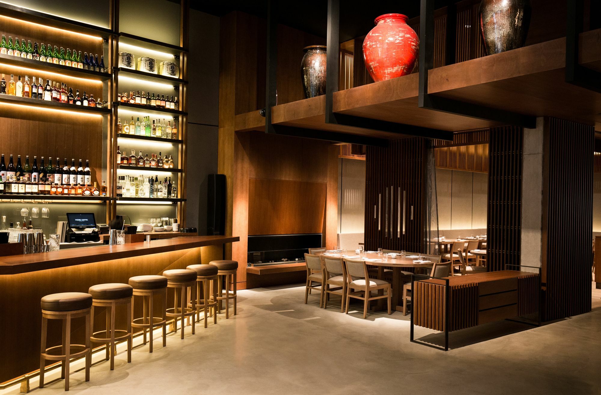Nobu Hotel London Shoreditch Ngoại thất bức ảnh Interior of the restaurant